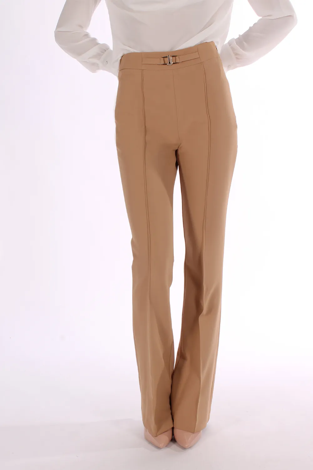 LIU JO | PANTALONI FLARE STRETCH  - Punto Blu